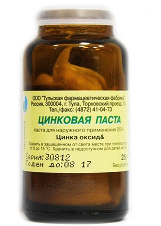 Zinc paste