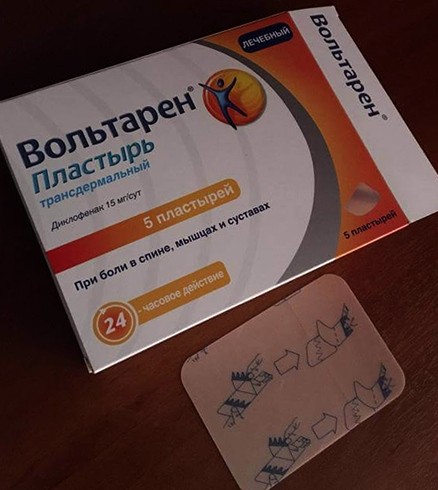 Voltaren patch