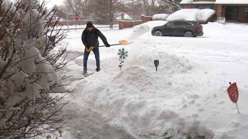 Be Prepared For Snow Shoveling, Think Of It As Combo Of Weight Lifting And Aerobics