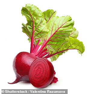 Beetroot is high in nitrates, a nutrient that’s good for blood pressure