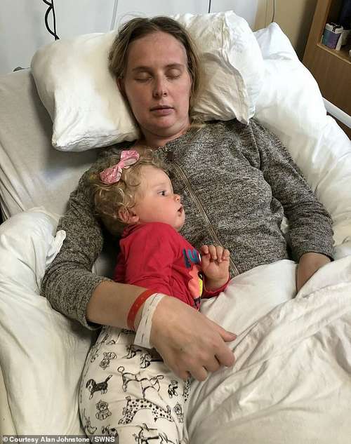 After being diagnosed, Mrs Johnstone's health started to deteriorate, and she spent lots of her last few months in hospital