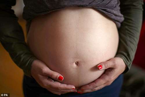 Most cases are mild, but pre-eclampsia may lead to serious complications for the mother and baby if not treated in time (file photo)
