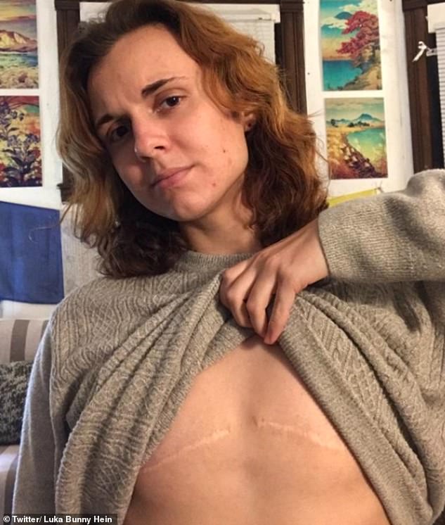 Luka Hein spoke out about how she feels she was rushed into surgery at a young age and doctors did not take into account her poor mental state