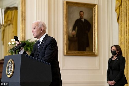 Just one day earlier, during a press conference on March 18, he referred to Vice President Kamala Harris as 'President Harris'