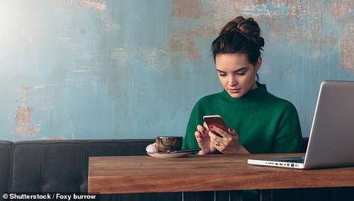 Holding your phone at eye level will help to reduce the strain and can prevent future pain and neck issues