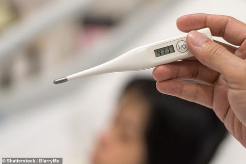 Feeling feverish and sweating is another sign of bone cancer, experts say
