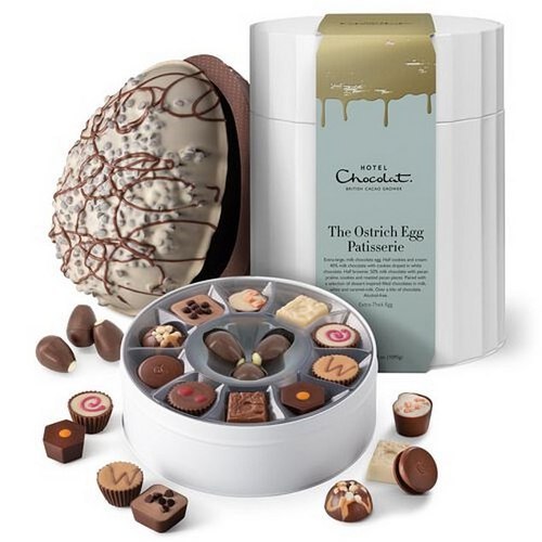 Hotel Chocolat Patisserie Chocolate Ostrich Easter Egg