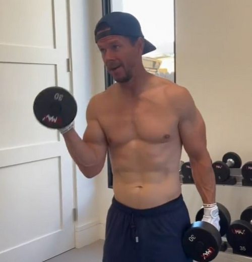 The Transformers star dished on his intense routine back in November, and he said he works out for about an hour and a half every morning