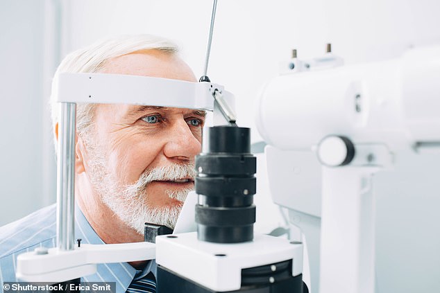 'I'm 70 and my sight has always been sharp, but recently I've been struggling to see at night', today's reader tells Dr Ellie Cannon&nbsp; (stock photo)