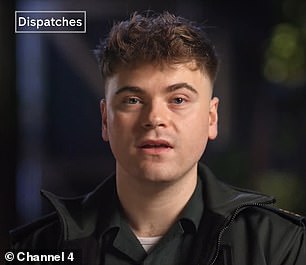 Serving his last shift last week after resigning, Mr Waterhouse (pictured above) hopes his evidence, set to be aired by Channel 4 Dispatches on Thursday night, will 'help instigate change'