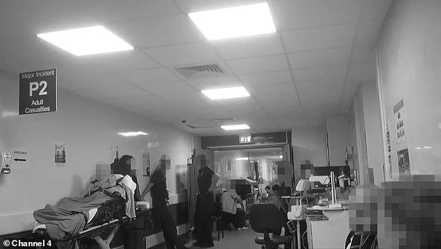 Raw footage captured by Daniel Waterhouse, a 30-year-old paramedic, during the darkest days of the NHS's worst ever winter, shows corridors jampacked with patients