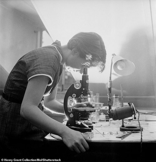 Untimely: Franklin's early death from ovarian cancer in 1958, aged just 37, meant she never received the recognition given to her male peers