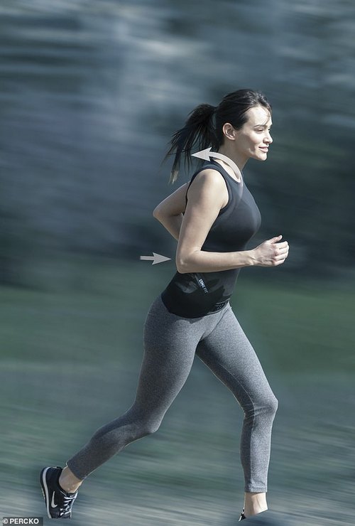 Bye to a bad back! The vest uses 'elasticated tensor technology' on the 'shoulders to open the chest and on the lower back to realign the spine and the pelvis'