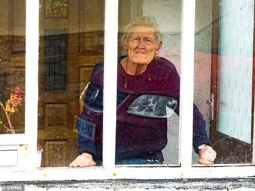 The new cases come after Alan Gosling (pictured), a retired engineer in Devon, caught the virus after his ducks, some of which lived inside his home, became infected in 2022