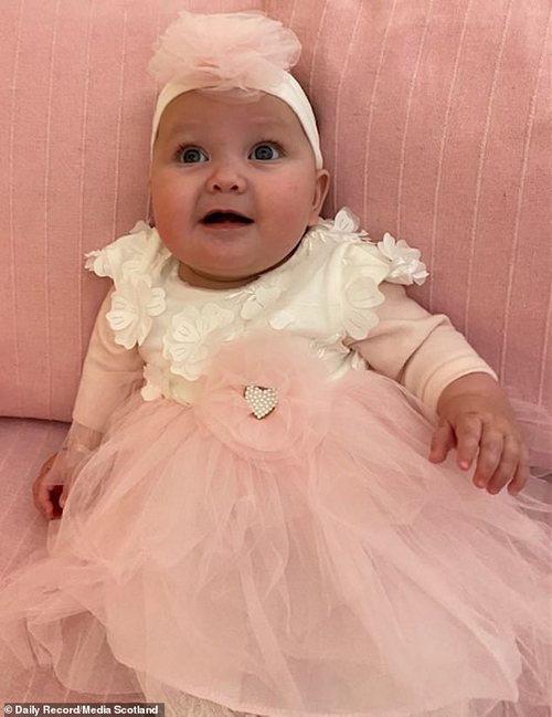 Dasiy Grace was born in September, when her mother was 53, after 21 IVF attempts over 25 years