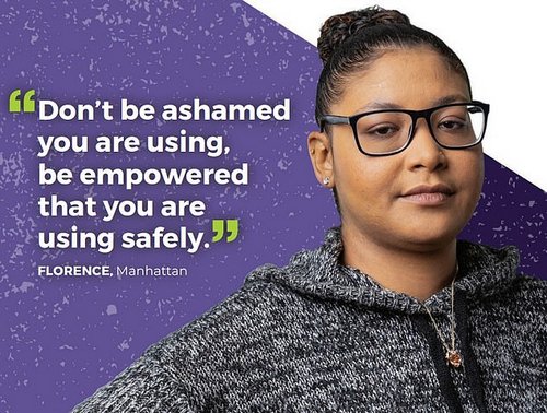 New York City's rollout of safe drug injection sites has been slammed. Some argue the advertising for the site promotes drug use (pictured), while residents who live near the sites complain the local area has deteriorated