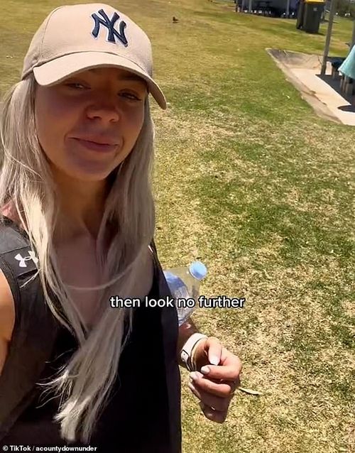 A nurse from Northern Ireland named Caroline (pictured) has amassed more than 135,000 TikTok followers on her Acountydownunder account. She moved to Australia seven years ago and is now flying back to the UK to help recruitment companies there snap up more NHS workers